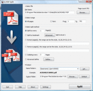 A-PDF Split screenshot